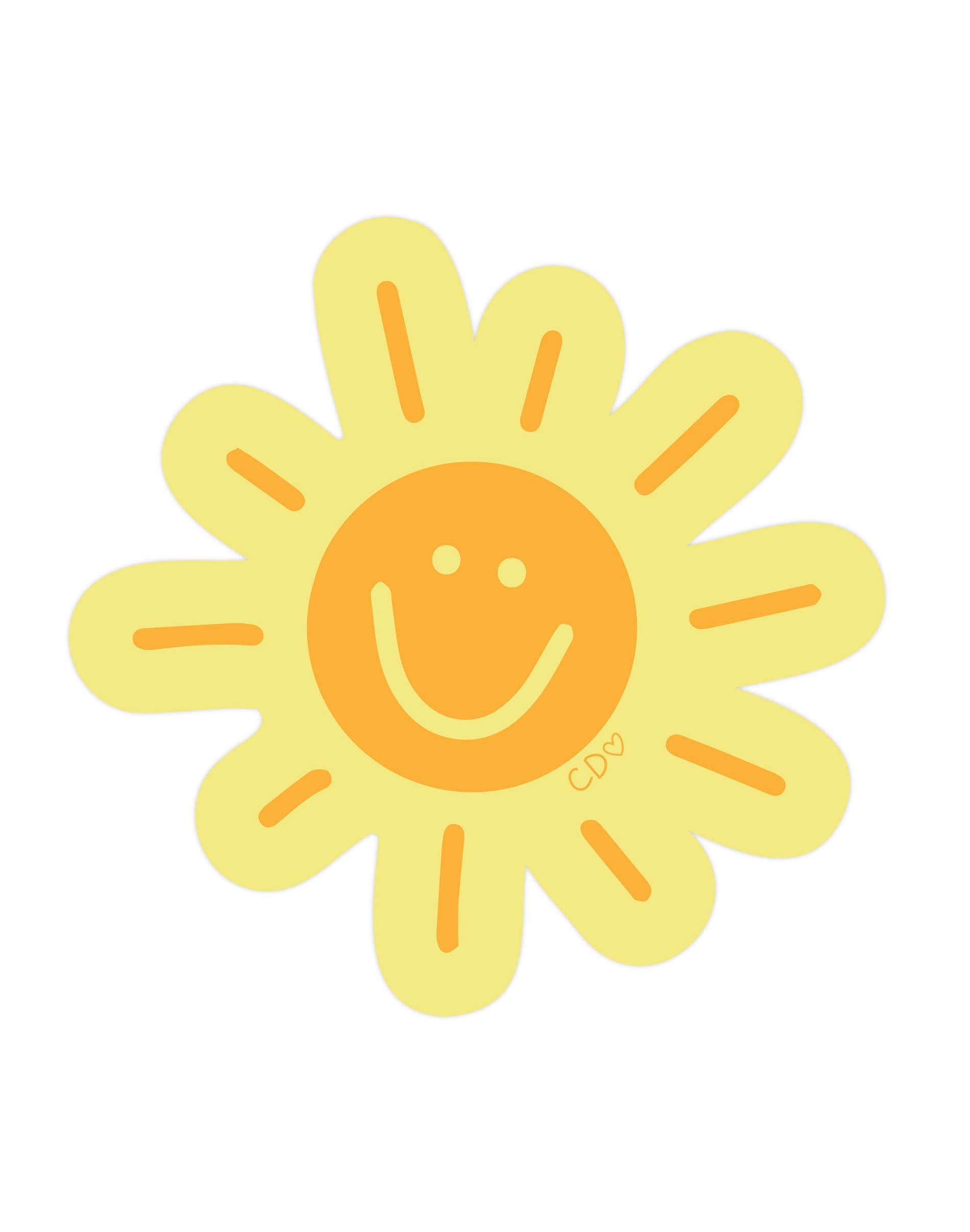 Happy Sunshine Decal Sticker