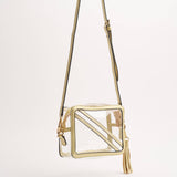 The Cline Gold Clear Stadium Crossbody