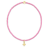 eNewton Hope Classic Signature Cross Bracelet | Bubblegum
