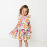 Rebecca Ruffle Dress