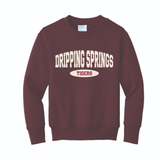 Dripping Springs Collegiate Puff Sweatshirt | Youth