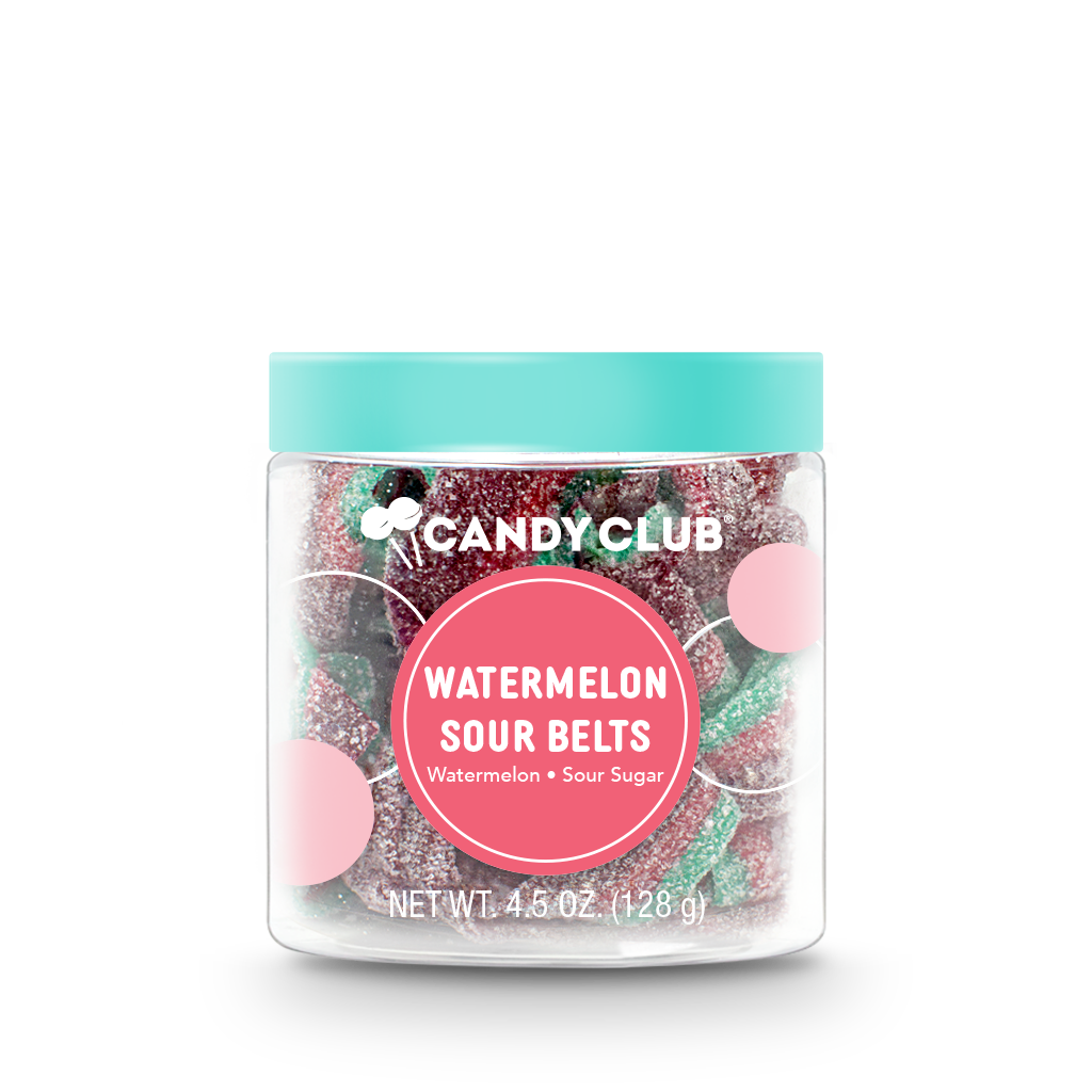 Candy Club Watermelon Sour Belts