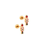 Nutcracker Stud Earrings