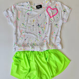 Mesh Butterfly Short