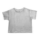 Silver Metallic Shirt | MIA NY