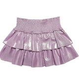 Purple Smocked Skort | MIA NY