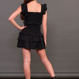 Sophia Smocked Ruffle Dress