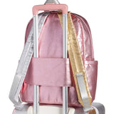 STATE Kane Backpack - Pink + Silver