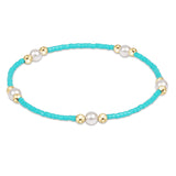 eNewton Hope Purpose Pearl Bracelet | Turquoise