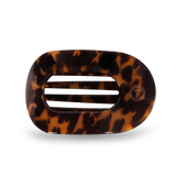 Medium Flat Hair Clip | Tortoise