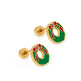 Leighton Wreath Stud Earrings