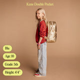 STATE Kane Double Pocket Backpack | Blue Iridescent
