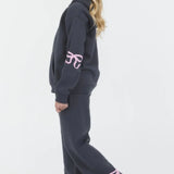 Bow Graphite Hoodie