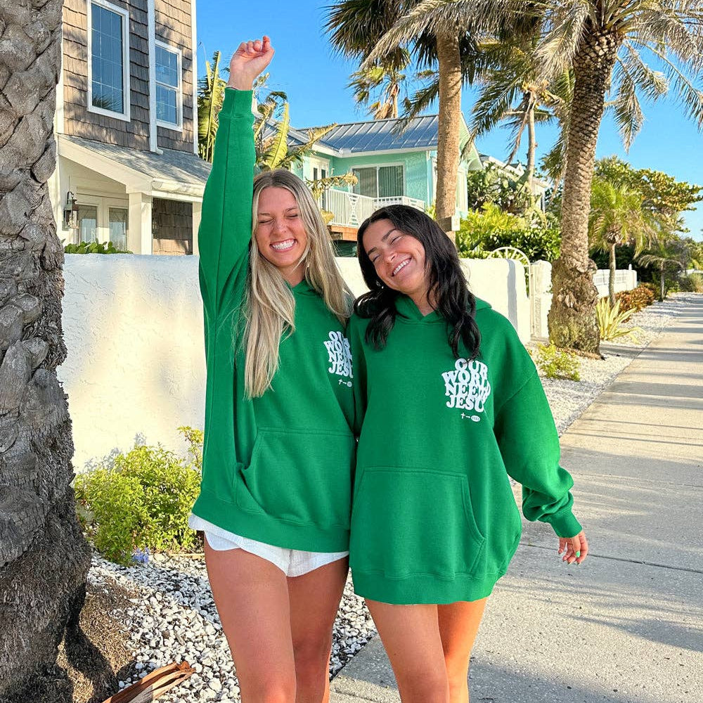 Our World Needs Jesus Hoodie