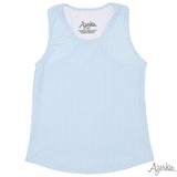 Light Blue Striped Tank