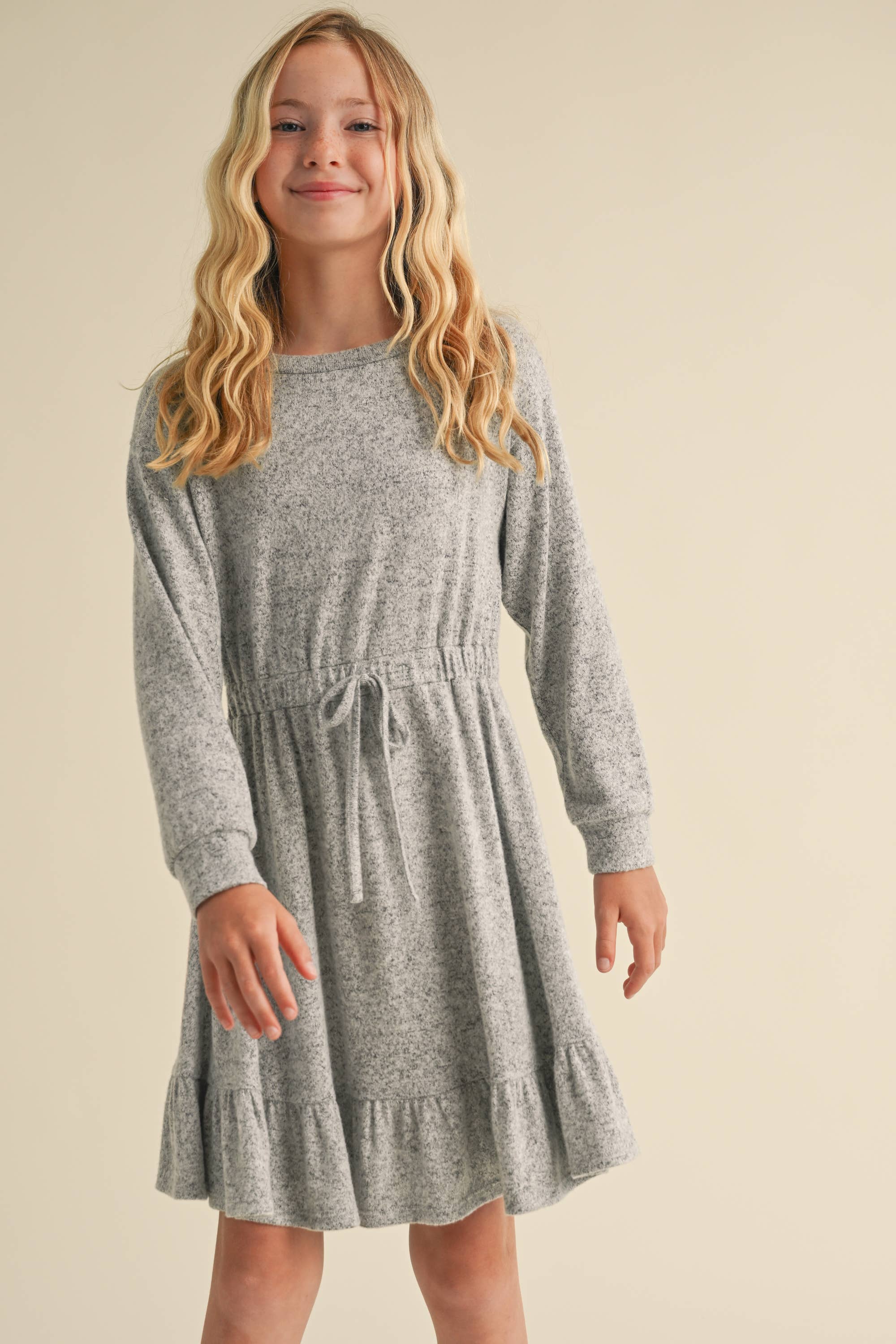 Tie Waist Sweater Dress