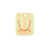 Enamel Bead Necklace