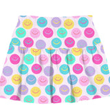Good Day Smiley Gathered Skort