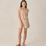 Rachel Skirt | Cherry Check