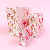Gingerbread Bows Gift Bag | Small