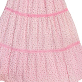 Pink Rose Eyelet Maxi Dress | FBZ