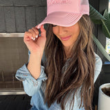 "mother." Embroidered Trucker Hat