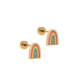 Noah Rainbow Stud Earrings