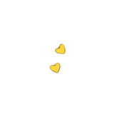 Enamel Heart Stud