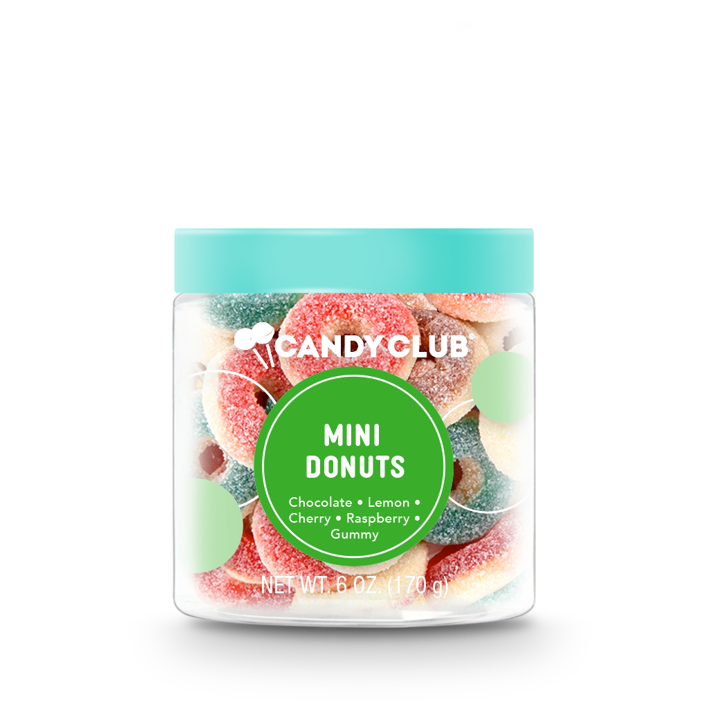 Candy Club Mini Donuts Gummies