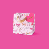 Pink Bows Gift Bag