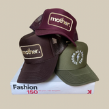 Burgundy Mother Patch Trucker Hat