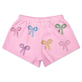 Sparkling Bows Sweat Shorts