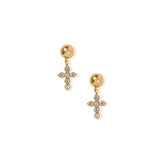 Millie Cross Stud Earrings