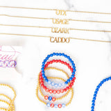 OTX Gold Beaded Bracelet