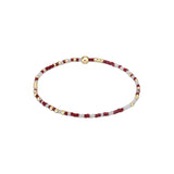 enewton Gameday Hope Unwritten Bracelet - Wine + White
