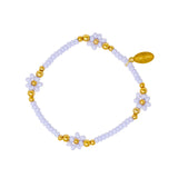 Tiny Daisies & Hearts Bracelet Tower