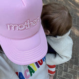 "mother." Embroidered Trucker Hat