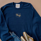 Keep Showing Up Pullover | Navy