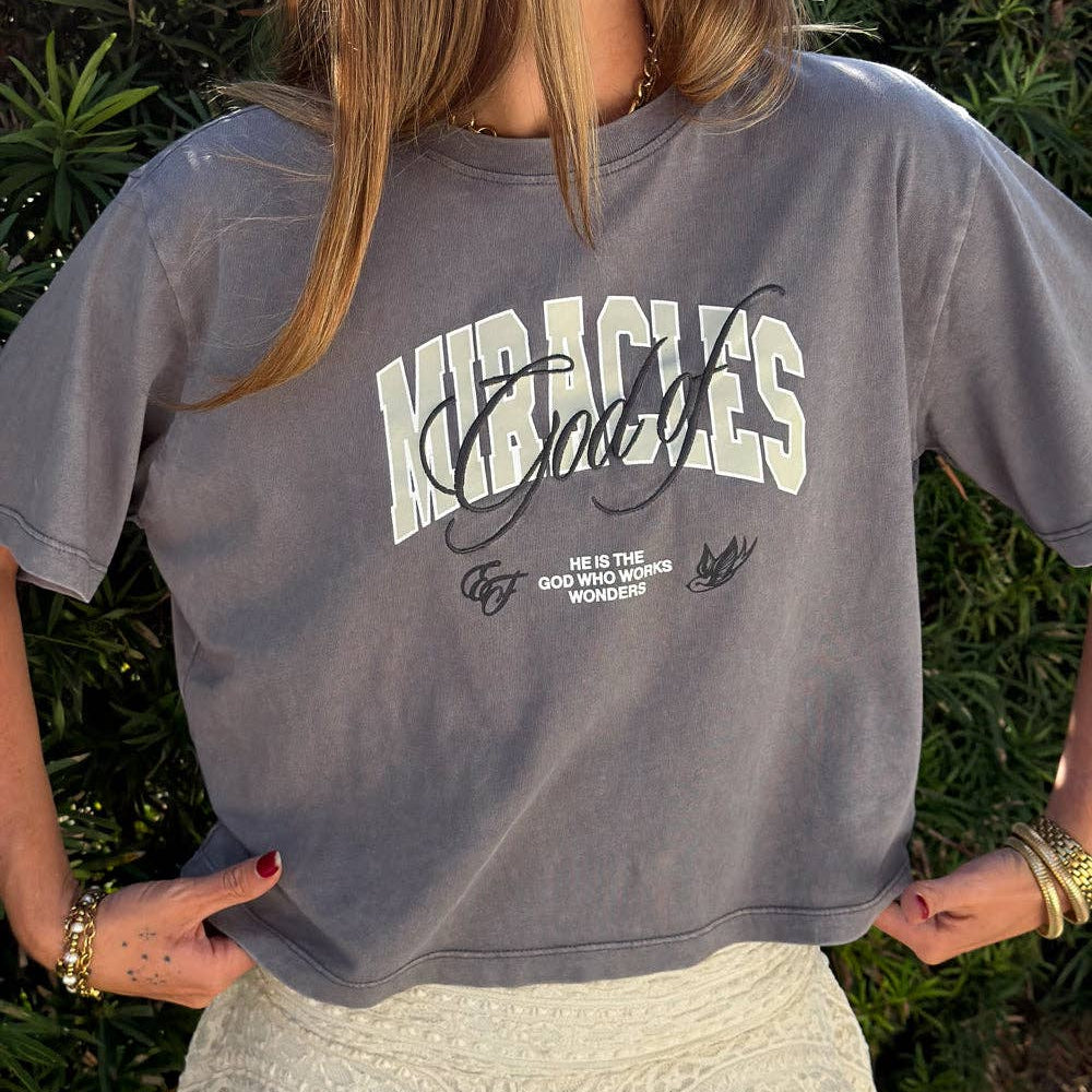God of Miracles Cropped Tee