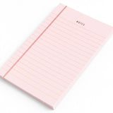 Pretty in Pink Notepad | 4x6