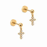 Millie Cross Stud Earrings
