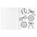 Sports Lover Coloring Book