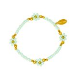 Tiny Daisies & Hearts Bracelet Tower