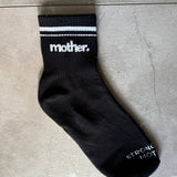 Mother. Throwback Half Crew Striped Socks