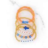 Longhorn Beaded Bracelet
