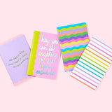 Neon Mini Notebook Set