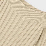 Ivory Ribbed Sweater