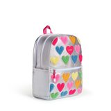 STATE Kane Double Pocket Backpack | Happy Fuzzy Hearts