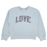 Love Sweatshirt | Gingham