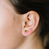 Gold Heart Stud